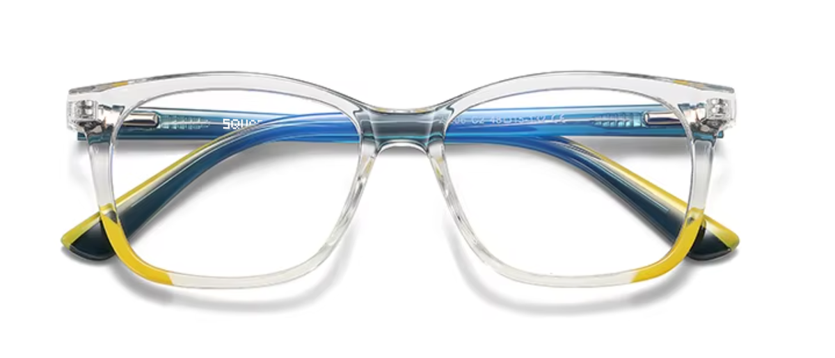 Amsterdam glasses in Clear — front view