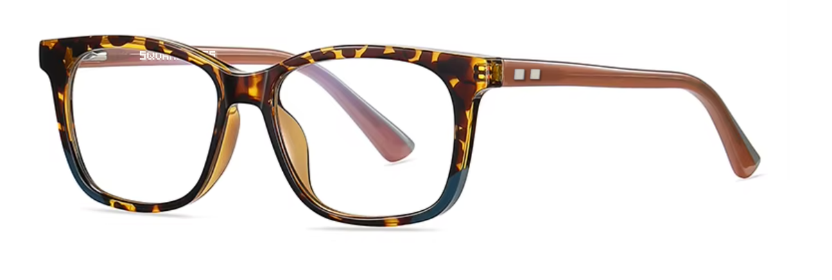Amsterdam glasses in Tortoiseshell — angled view