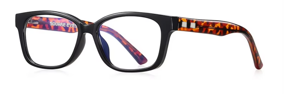 Bondi glasses in Black — angled view