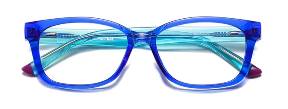 Bondi glasses in Blue — front view
