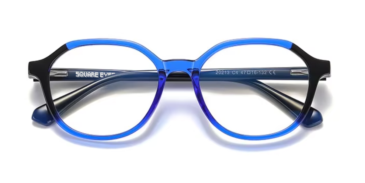 Copenhagen glasses in Blue — front view
