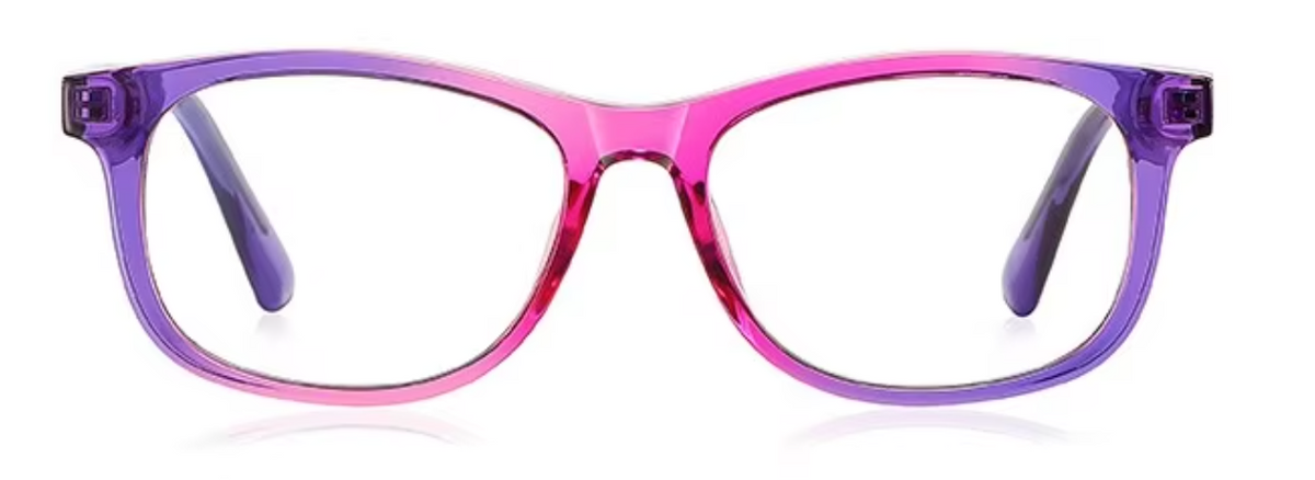 Rio glasses in Pink/Purple — front view
