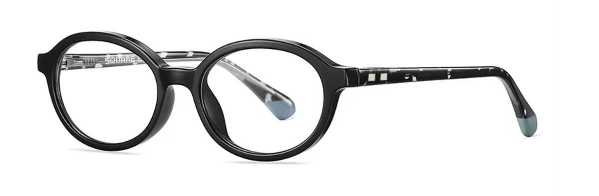 Shanghai glasses in Black — angled view