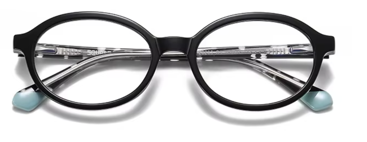 Shanghai glasses in Black — front view